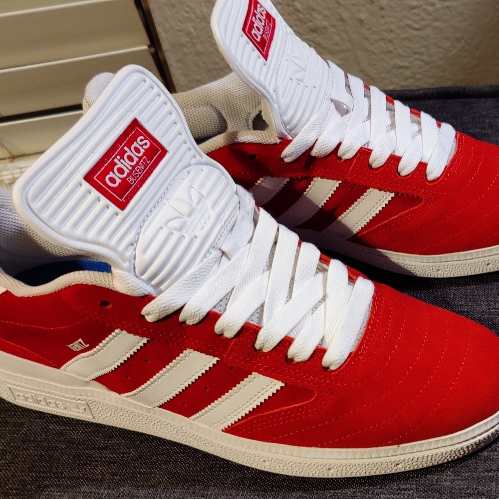 Adidas Busenitz Red/White (10)